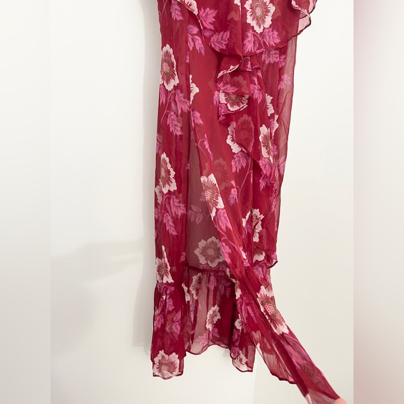 NWT Free People Sunfaded Floral Maxi Top Blouse Size Medium - Picture 5 of 5